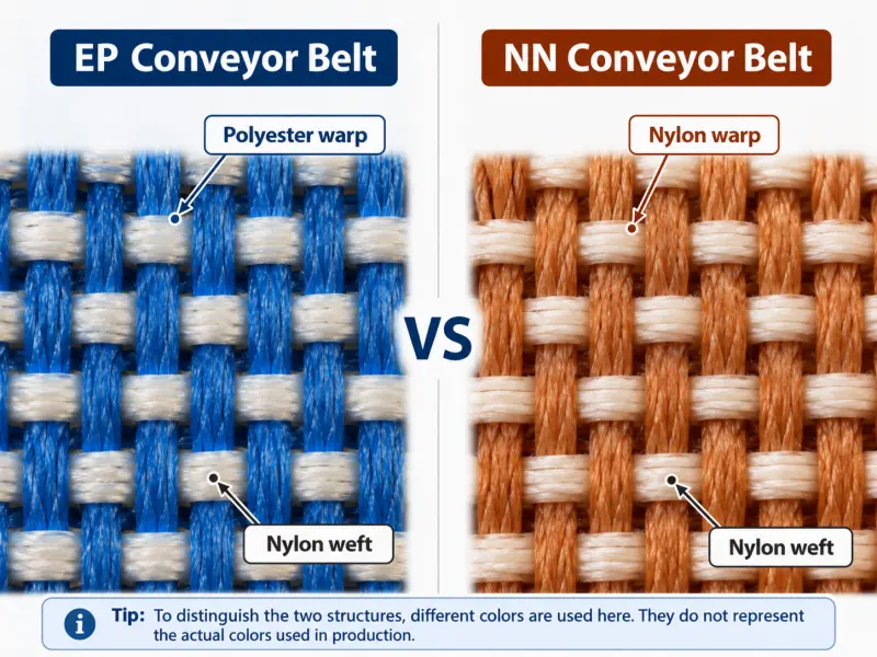 1. ep conveyor belt vs nn conveyor belt