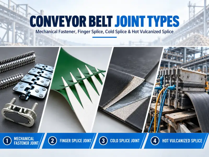 conveyor belt joint type feature image